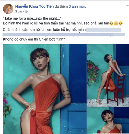 Tóc Tiên phản pháo khi bị chê 'mặc cũng như không' trong MV mới ảnh 1