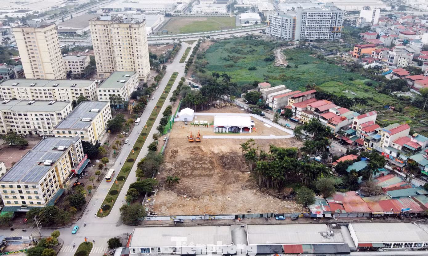 Theo ghi nhận, ô đất CT3 có diện tích hơn 24.000m2 nằm đối diện với Dự án thí điểm xây dựng nhà ở công nhân tại xã Kim Chung.