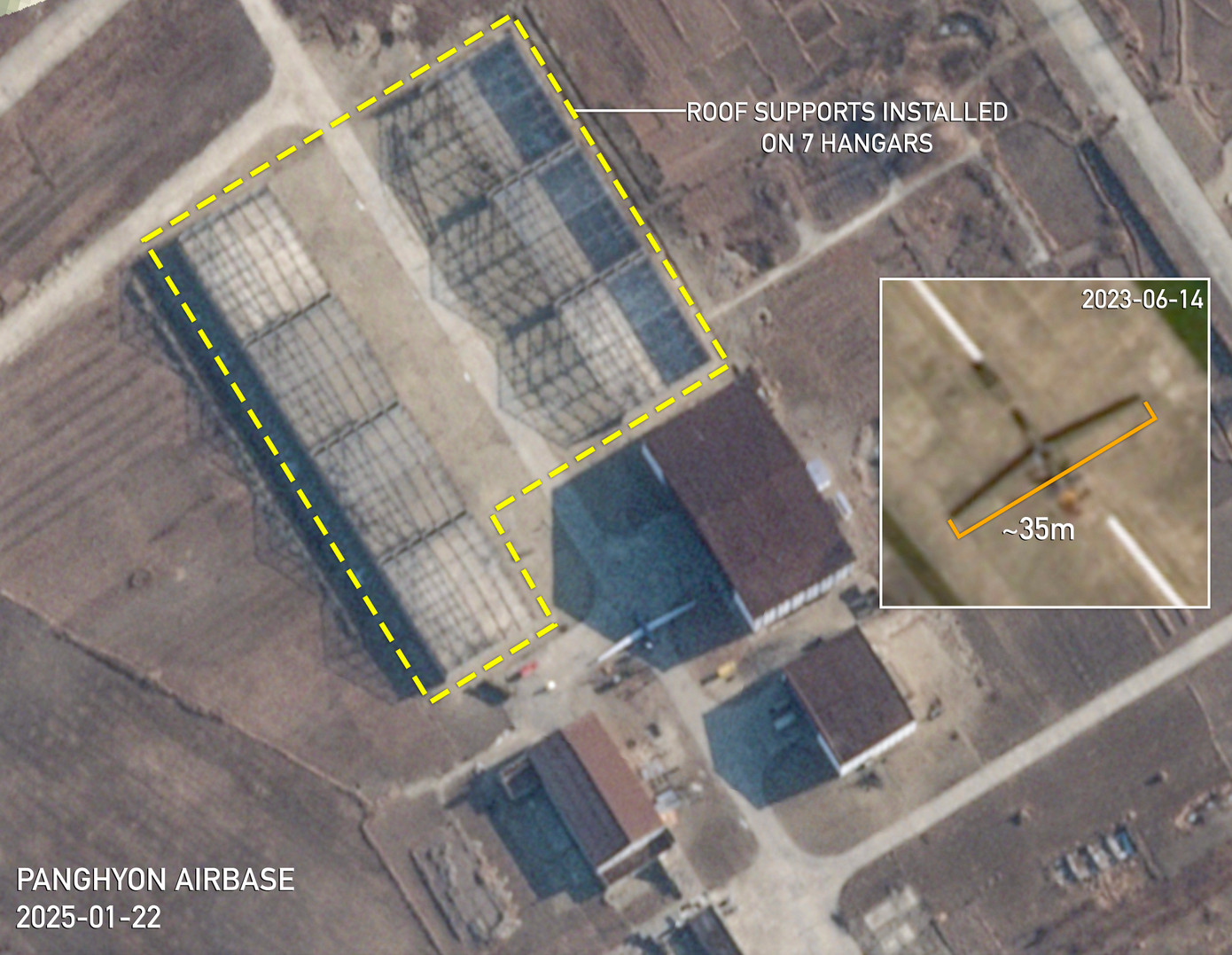 Mẫu UAV Saetbyol-4 nâng cấp (trái) có sải cánh lớn hơn so với mẫu ban đầu (phải). Mẫu UAV Saetbyol-4 nâng cấp (trái) có sải cánh lớn hơn so với mẫu ban đầu (phải).