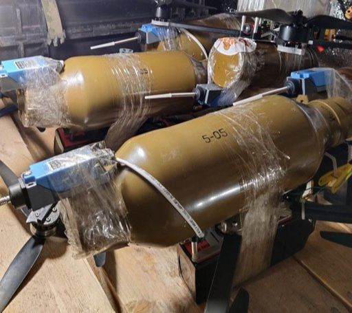 Nga trang bị lựu đạn nhiệt áp cho máy bay không người lái. Ảnh: Clash Rep