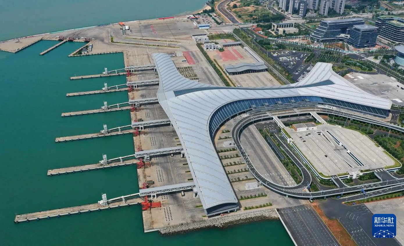 Cảng biển Hải Khẩu, Hải Nam, đóng cửa tạm dừng hoạt động.