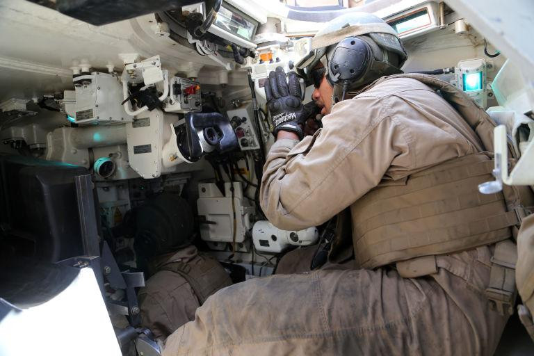 Xe được trang bị hệ thống tác chiến tiên tiến. Ảnh: Popular Mechanics