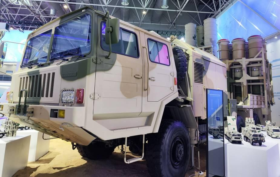 Hệ thống phòng không HQ-16FE ra mắt tại Airshow 2022. Ảnh: weibo Hệ thống phòng không HQ-16FE ra mắt tại Airshow 2022. Ảnh: weibo