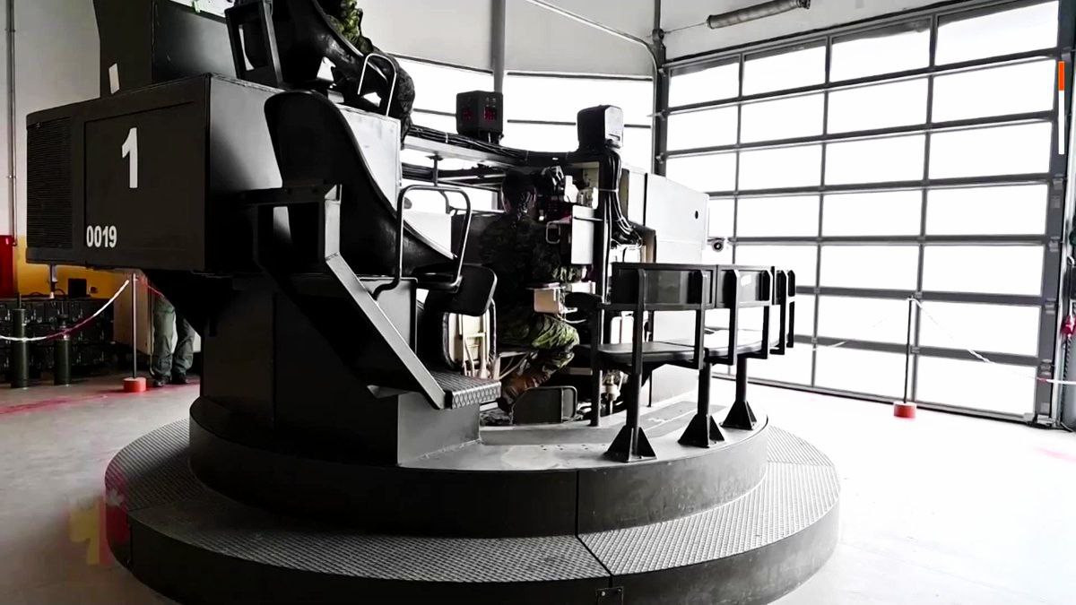 Mô phỏng xe tăng Leopard 2.