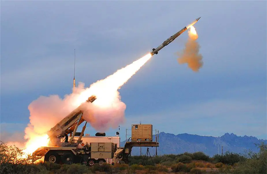 Hệ thống tên lửa phòng không Patriot PAC-3.