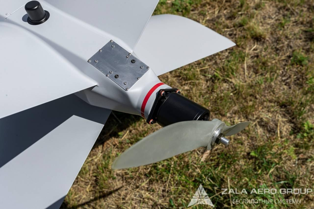 UAV Lancet được thiết kế cánh đuôi hình X . Ảnh: ZALA AERO UAV Lancet được thiết kế cánh đuôi hình X . Ảnh: ZALA AERO