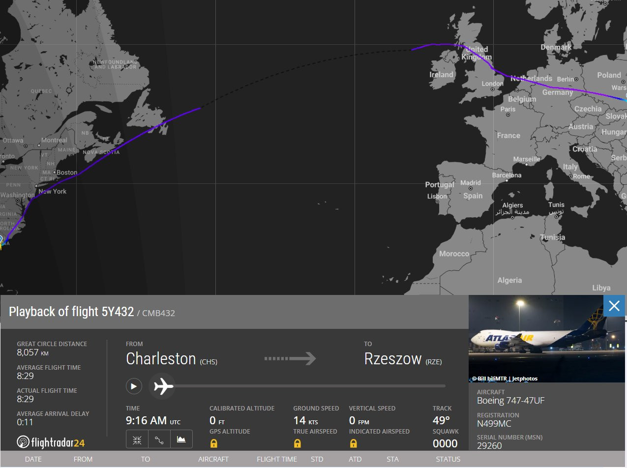 Các chuyến bay được ghi nhận từ ngày 25-31/3.