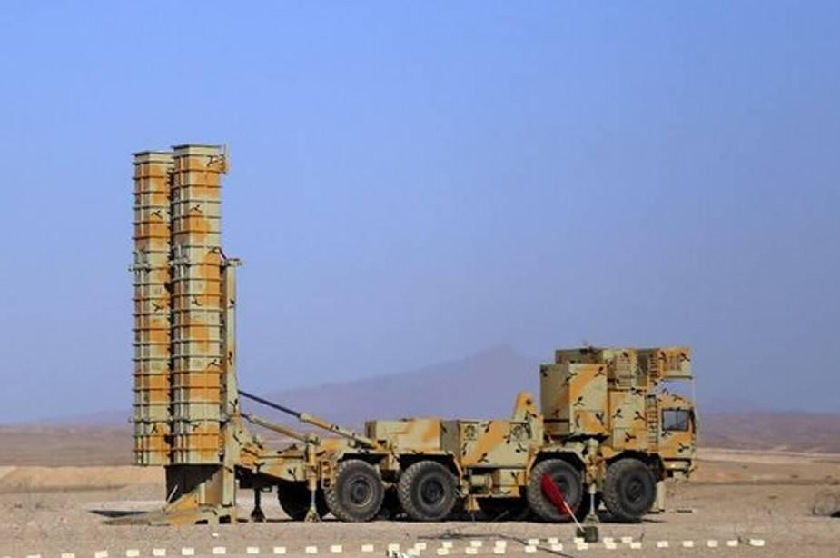 Hệ thống tên lửa phòng không Bavar 373. Ảnh: Wikipedia Hệ thống tên lửa phòng không Bavar 373. Ảnh: Wikipedia