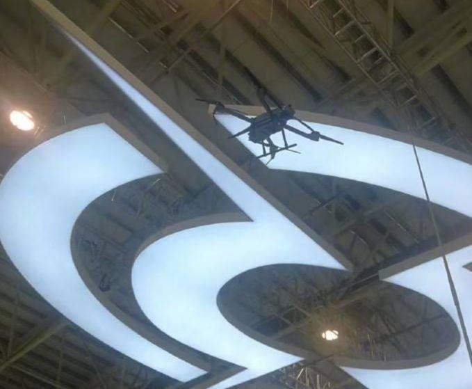 Máy bay không người lái được trang bị cho VT5U. Ảnh: Weibo Máy bay không người lái được trang bị cho VT5U. Ảnh: Weibo