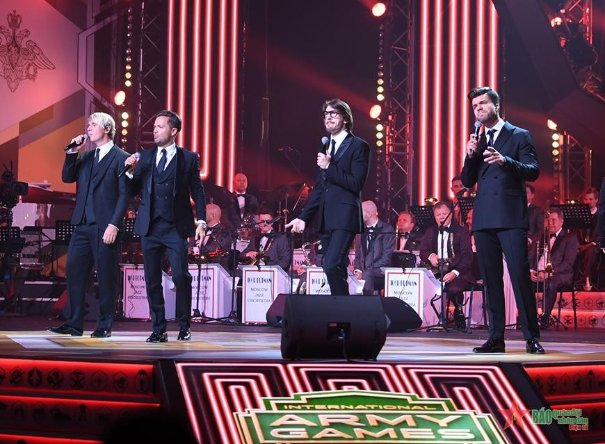 Một số tiết mục văn nghệ trong Lễ bế mạc Army Games 2022.