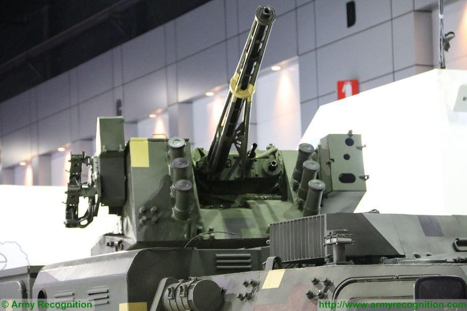 Cận cảnh trạm vũ khí ZTM-1 30mm của BTR-4E. Ảnh: armyrecognition