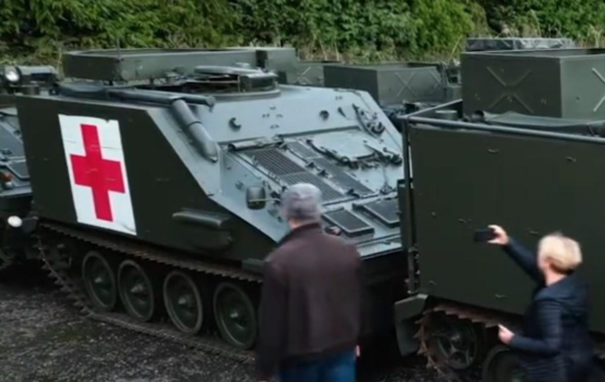 Xe cứu thương FV104 Samaritan. Ảnh: mil.in.ua