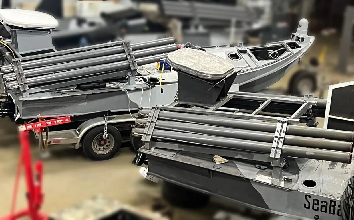 SBU chia sẻ những bức ảnh về cuộc thử nghiệm của Sea Baby.