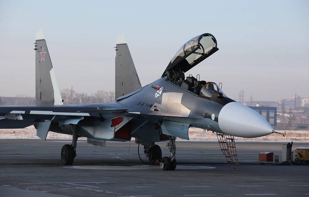 Máy bay chiến đấu Su-30SM2. Ảnh: TASS