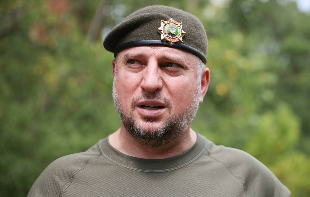 Chỉ huy lực lượng đặc nhiệm Akhmat, Thiếu tướng Apty Alaudinov.