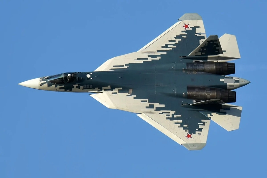 Su-57 của Nga được ứng dụng nhiều công nghệ tàng hình trong chế tạo từ lớp sơn phủ, vật liệu chế tạo composite, nguyên tắc khí động học... Su-57 của Nga được ứng dụng nhiều công nghệ tàng hình trong chế tạo từ lớp sơn phủ, vật liệu chế tạo composite, nguyên tắc khí động học...