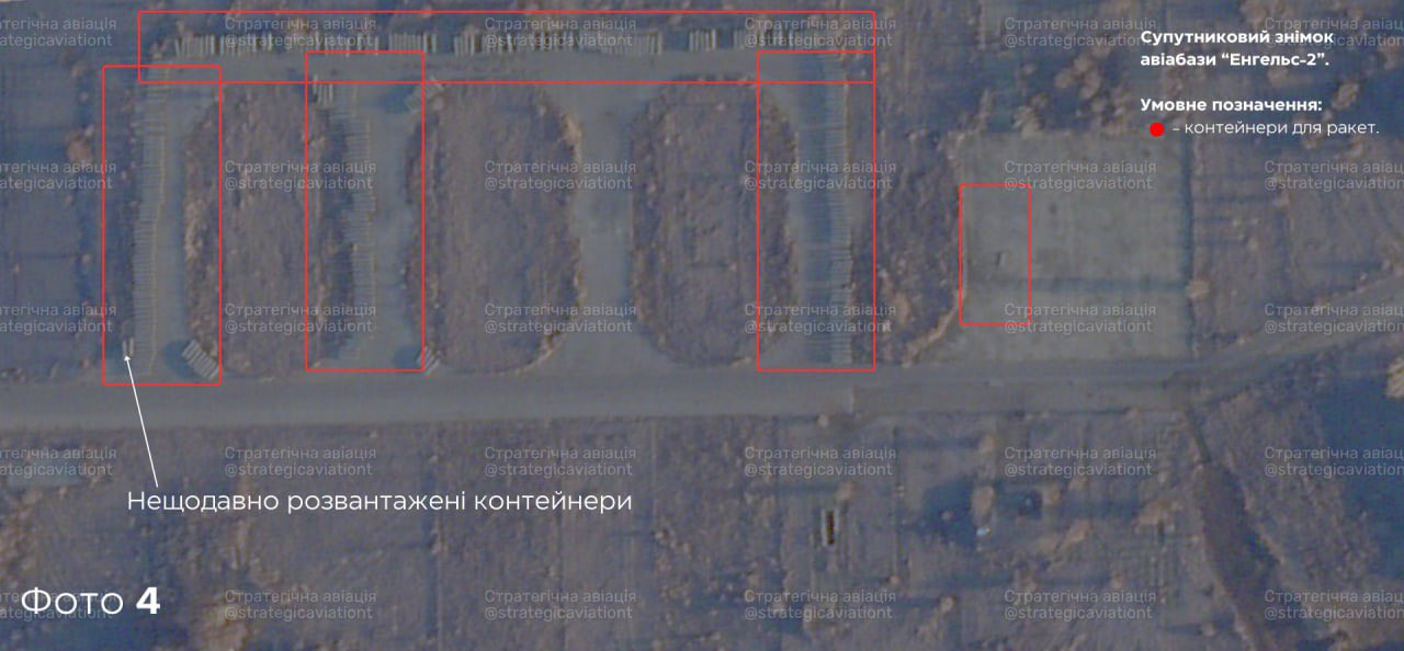 Ảnh vệ tinh cho thấy số lượng máy bay chiến đấu Nga tại căn cứ Engels-2. Ảnh: AMK Mapping