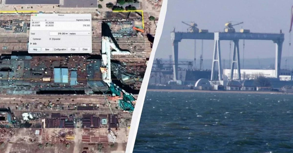 Hình ảnh vệ tinh tiết lộ thân tàu Ivan Rogov gần như đã hoàn thiện.