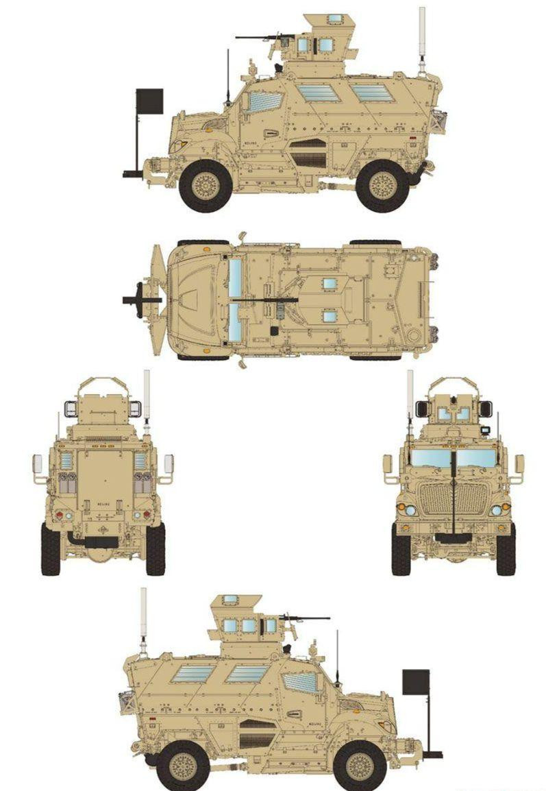 Mô hình của MaxxPro. Ảnh: aliexpres Mô hình của MaxxPro. Ảnh: aliexpres