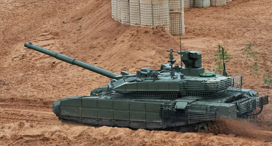 Leopard-2 thậm chí chưa chắc có khả năng kịp đụng độ T-90M trước khi bị hỏa lực chống tăng của Nga tấn công và tiêu diệt. Ảnh: Topwar.