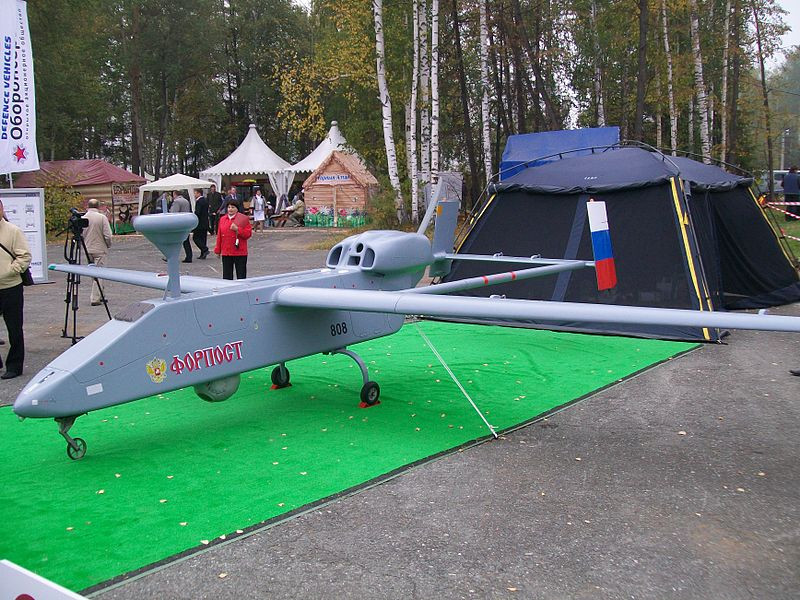 UAV Forpost-R của Nga. Ảnh: Wikipedia UAV Forpost-R của Nga. Ảnh: Wikipedia