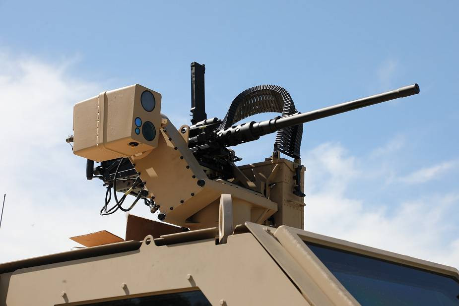 D-Lion được trang bị một trạm vũ khí điều khiển từ xa. Ảnh: DTI D-Lion được trang bị một trạm vũ khí điều khiển từ xa. Ảnh: DTI