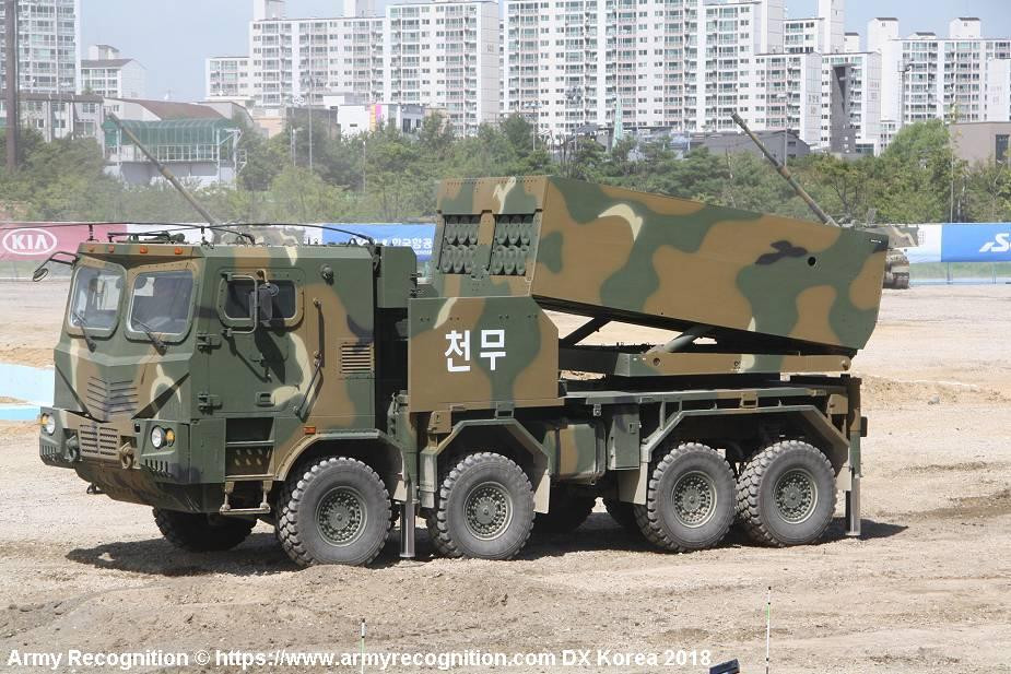 K239 Chunmoo do Hàn Quốc sản xuất. Ảnh: Army Recognition K239 Chunmoo do Hàn Quốc sản xuất. Ảnh: Army Recognition