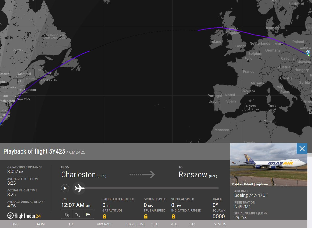 Các chuyến bay được ghi nhận từ ngày 25-31/3.