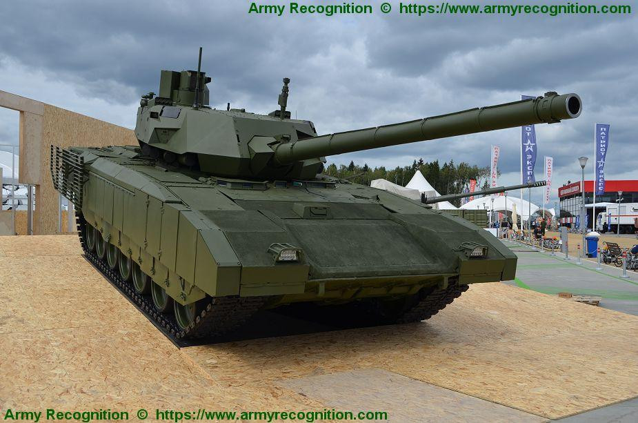 Xe tăng chiến đấu chủ lực T-14 Armata của Nga. Ảnh: armyrecognition