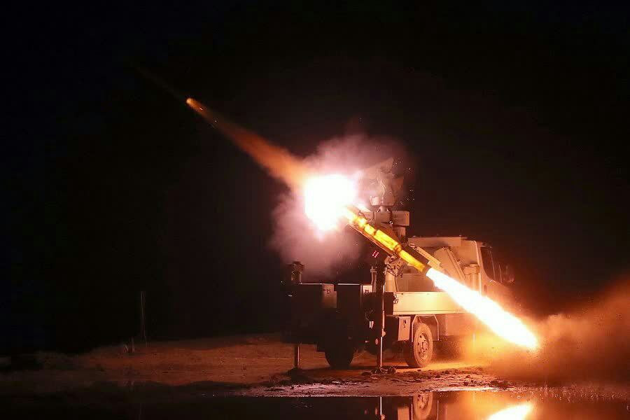 AD-08 Majid khai hỏa. Ảnh: Twitter Iran Defense