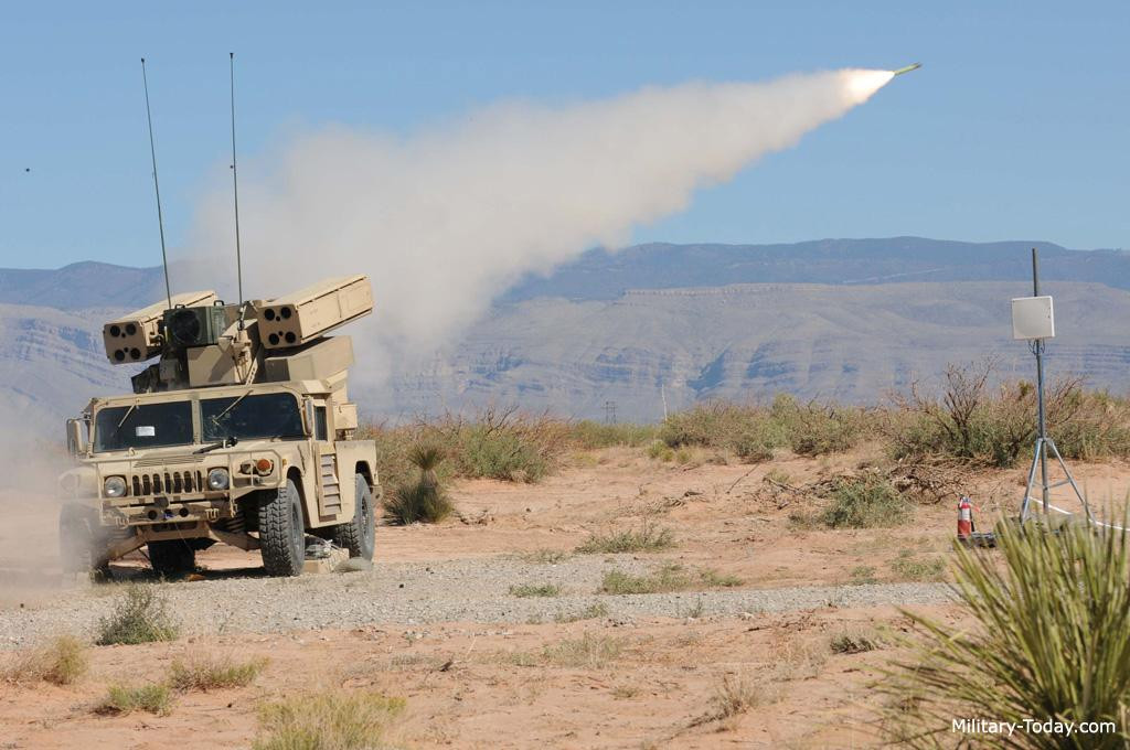 Tổ hợp Avenger khai hỏa. Ảnh: Military