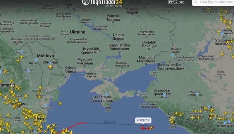 Hoạt động của RQ-4B Global Hawk.