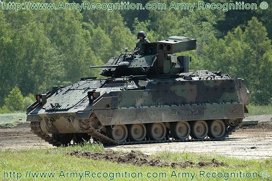 M2A2 Bradley được đưa vào phục vụ trong quân đội Mỹ từ năm 1988. Ảnh: Army Recognition M2A2 Bradley được đưa vào phục vụ trong quân đội Mỹ từ năm 1988. Ảnh: Army Recognition