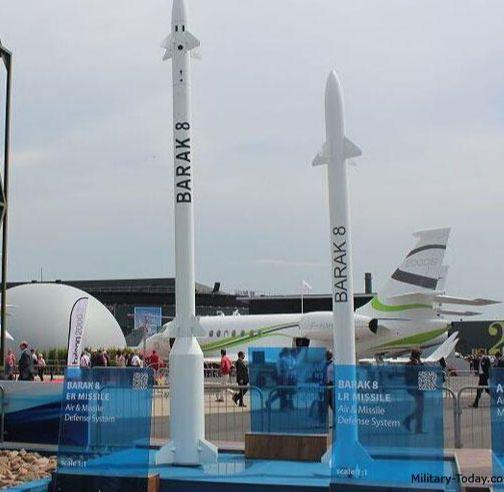 Tên lửa Barak-8. Ảnh: Military