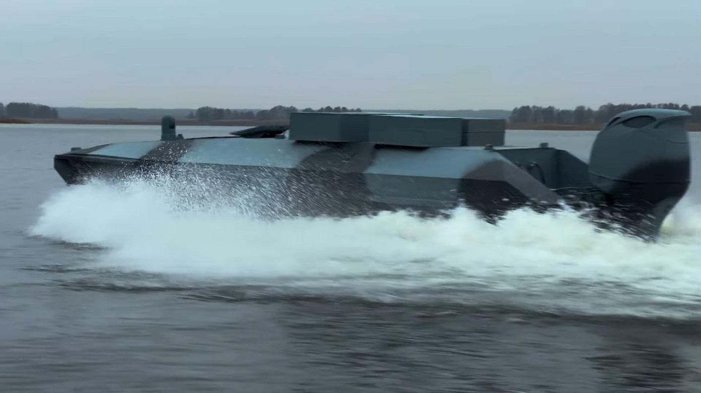 Xuồng tự sát của hải quân Ukraine.