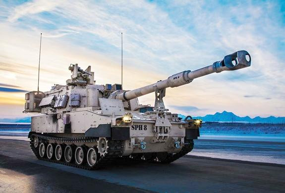 Pháo tự hành M109A7 Paladin. Ảnh: US Army Pháo tự hành M109A7 Paladin. Ảnh: US Army