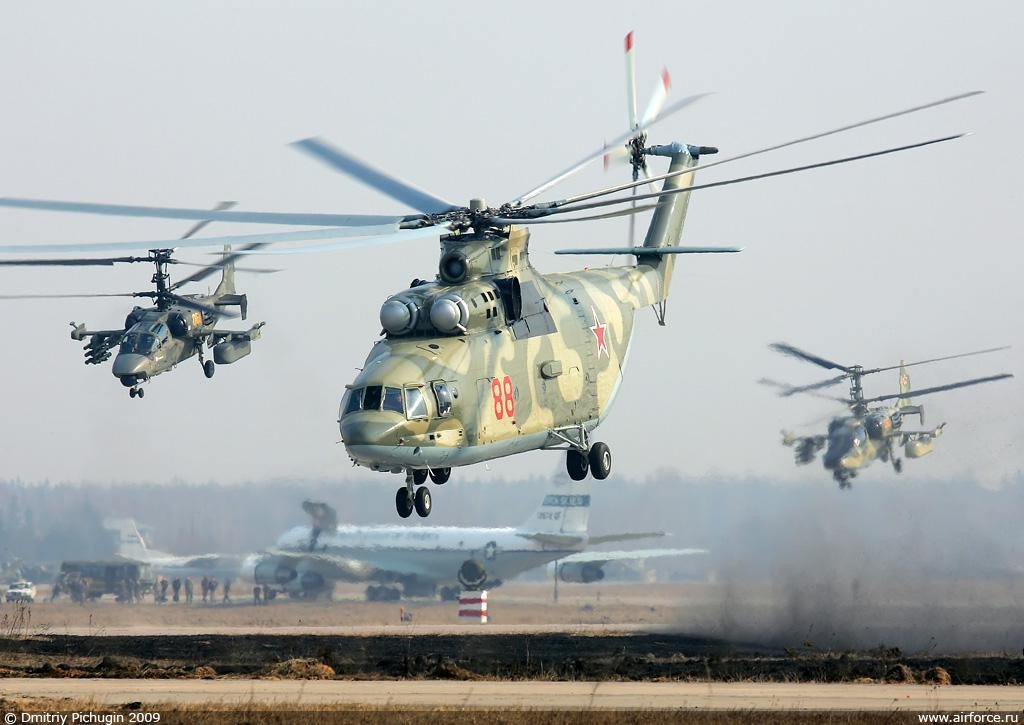 Mi-26 có trọng tải tối đa lên tới 56 tấn. Ảnh: airforce