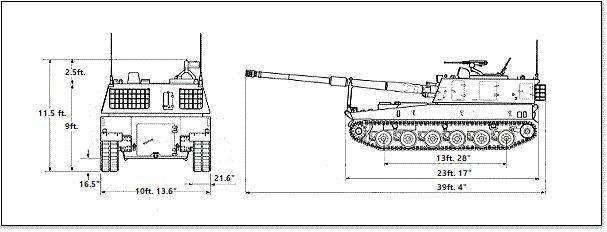 Bản thiết kế của pháo tự hành K9. Ảnh: Twitter