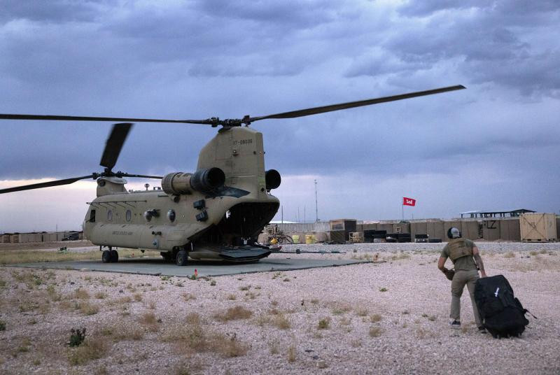 CH-47 Chinook tại Syria.