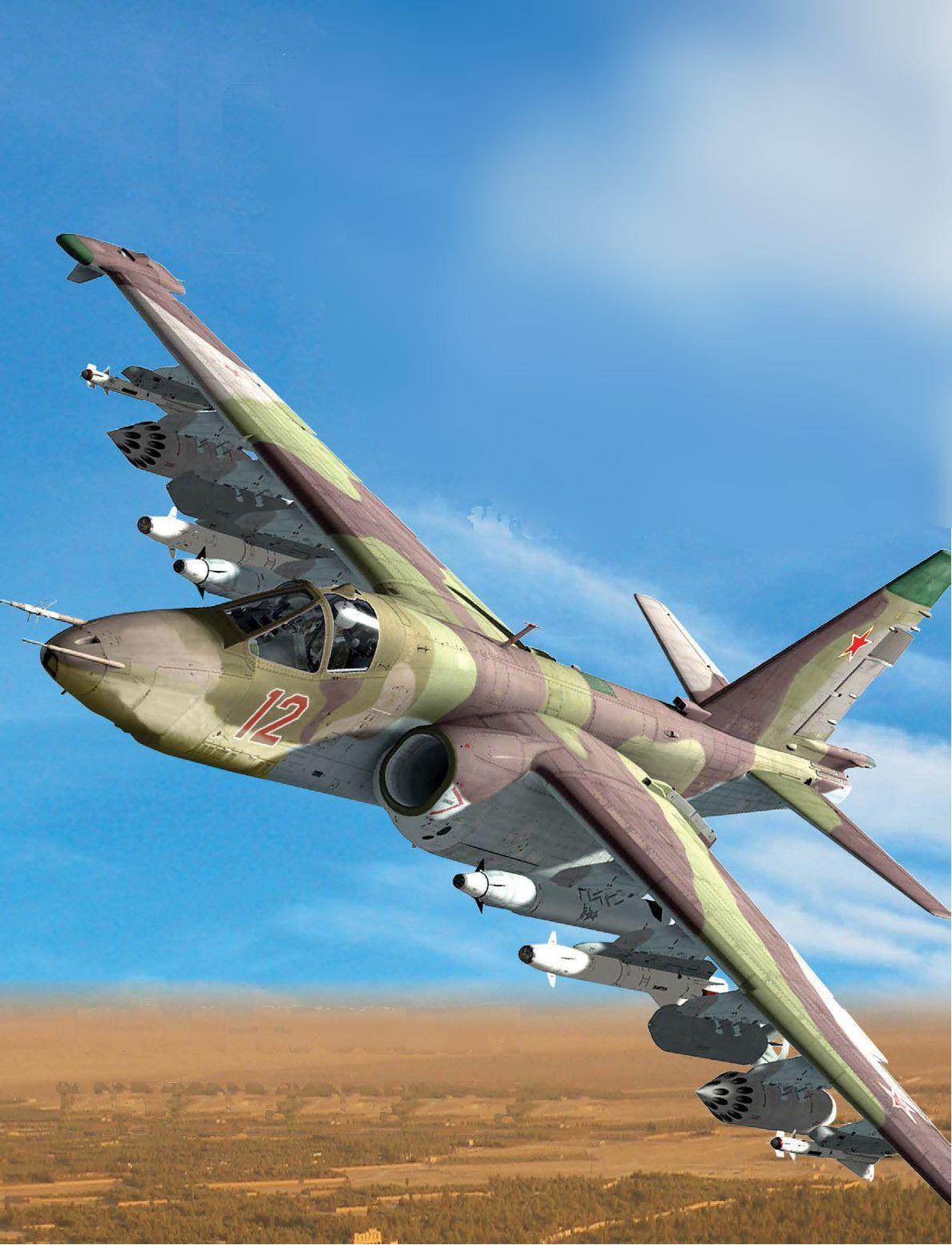 Su-25 được thiết kế để hỗ trợ tác chiến tầm gần. Ảnh: Weaponsandwarfare Su-25 được thiết kế để hỗ trợ tác chiến tầm gần. Ảnh: Weaponsandwarfare