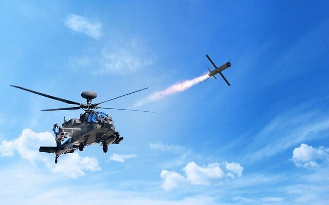 Tên lửa chống tăng Spike được phóng từ trực thăng. Ảnh: Rafael Advanced Systems Tên lửa chống tăng Spike được phóng từ trực thăng. Ảnh: Rafael Advanced Systems