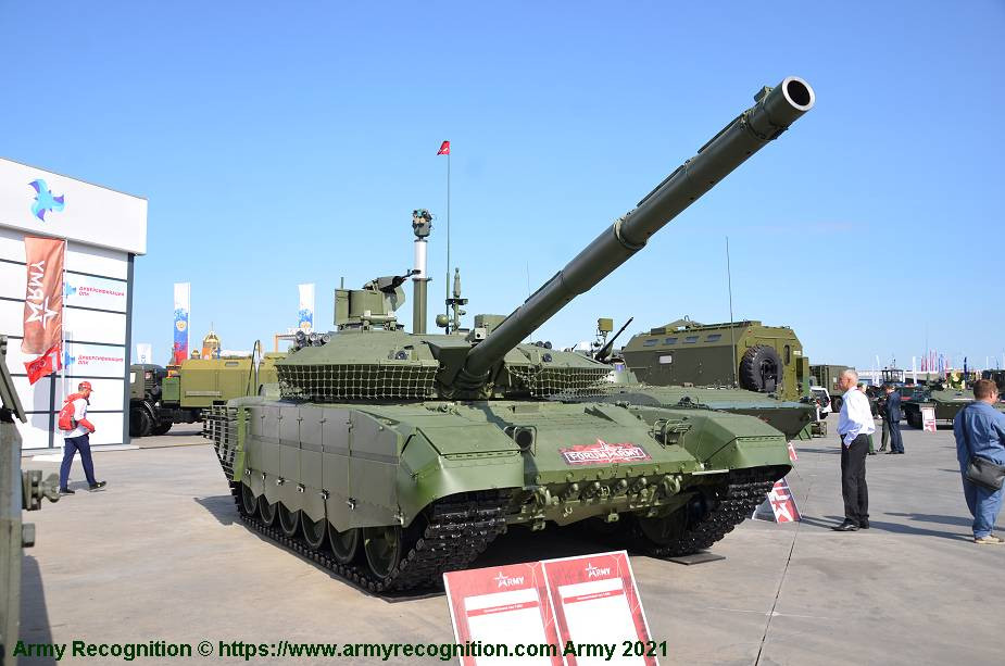 Vũ khí chính của pháo là pháo nòng trơn 2A46M-4 125 mm. Ảnh: armyrecognition