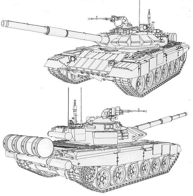 Bản vẽ cấu tạo của T-72B3. Ảnh: armyrecognition Bản vẽ cấu tạo của T-72B3. Ảnh: armyrecognition