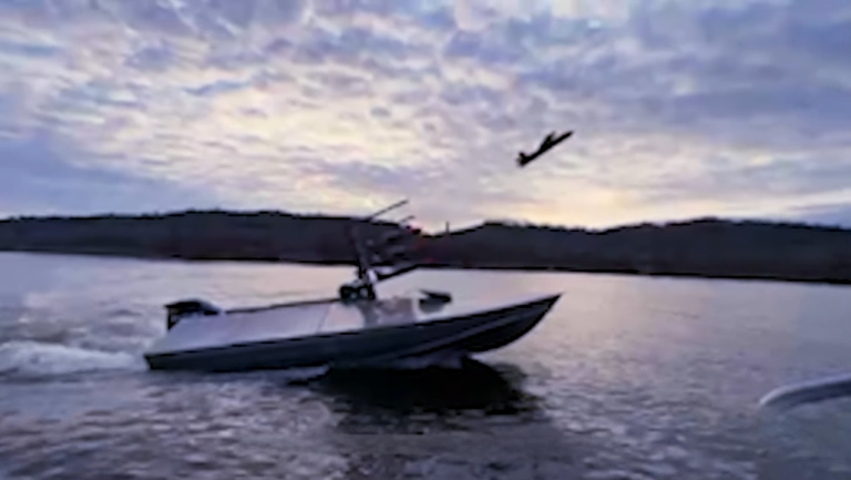 Xuồng tự sát của hải quân Ukraine.