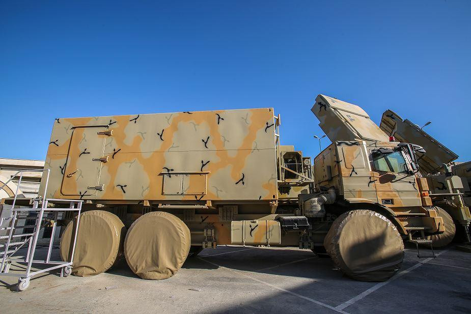 Xe tải chỉ huy của Bavar-373. Ảnh: Army Recognition Xe tải chỉ huy của Bavar-373. Ảnh: Army Recognition