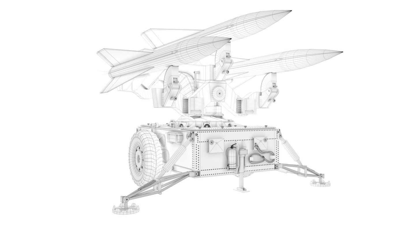 Mô phỏng bản vẽ của MiM-23 Hawk. Ảnh: wiki Mô phỏng bản vẽ của MiM-23 Hawk. Ảnh: wiki