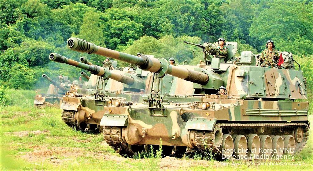 Tốc độ bắn của K9 có thể lên tới 6 phát/phút. Nguồn: BQP Hàn Quốc/wikiwand.com.