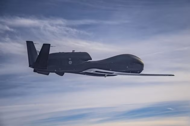 Máy bay không người lái RQ-4 Global Hawk của Mỹ.