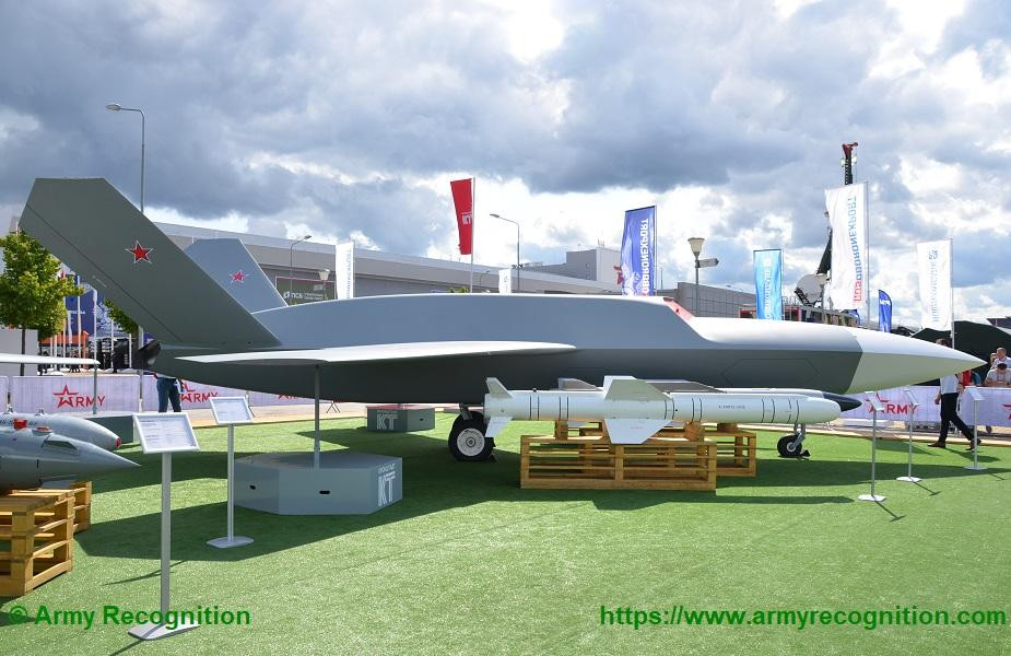 Grom UAV trưng bày tại ARMY-2021. Ảnh: Army