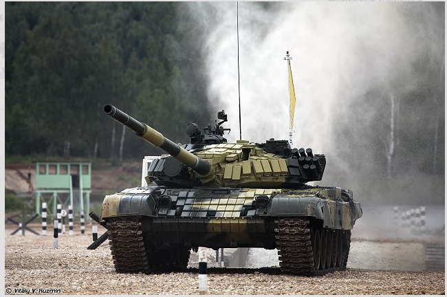 Xe được trang bị pháo nòng trơn 125 mm 2A46M. Ảnh: vitaly kuzmin